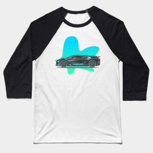 Bugatti Divo Baseball T-Shirt